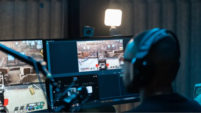 Logitech Litra Glow Éclairage Streaming TrueSoft Maroc
