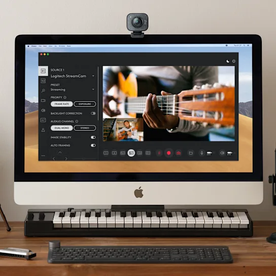 Logitech StreamCam for Mac Full HD USB-C Maroc
