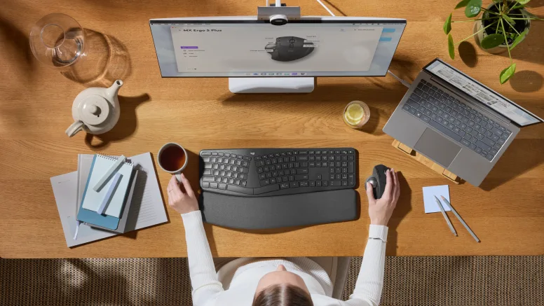 Logitech MX Ergo S Ergonomique Maroc — globalzone.ma