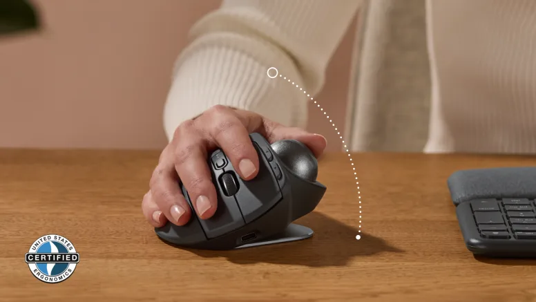 Logitech MX Ergo S Ergonomique Maroc — globalzone.ma