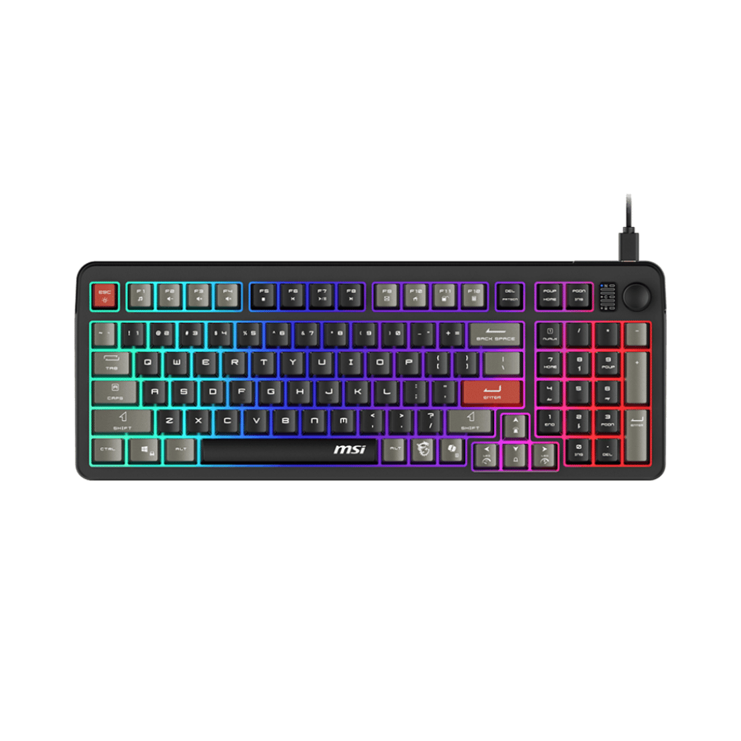 clavier gaming MSI Forge GK110 AZERTY Maroc — globalzone.ma