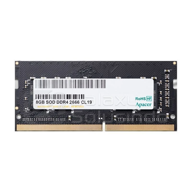 Barrette mémoire APACER DDR4 8GB 2666MHz SODIMM Maroc — globalzone.ma