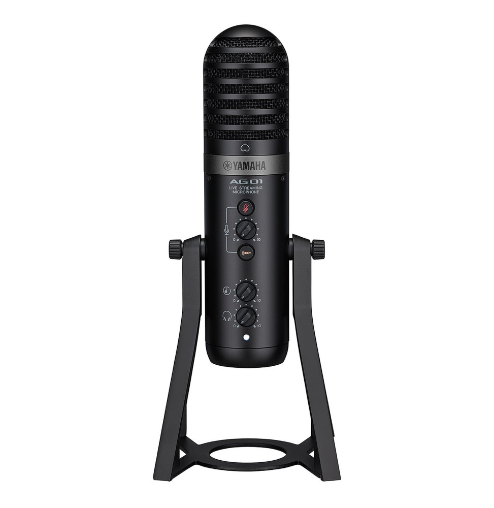 Microphone Yamaha AG01 Noir Streaming USB-C Maroc — globalzone.ma