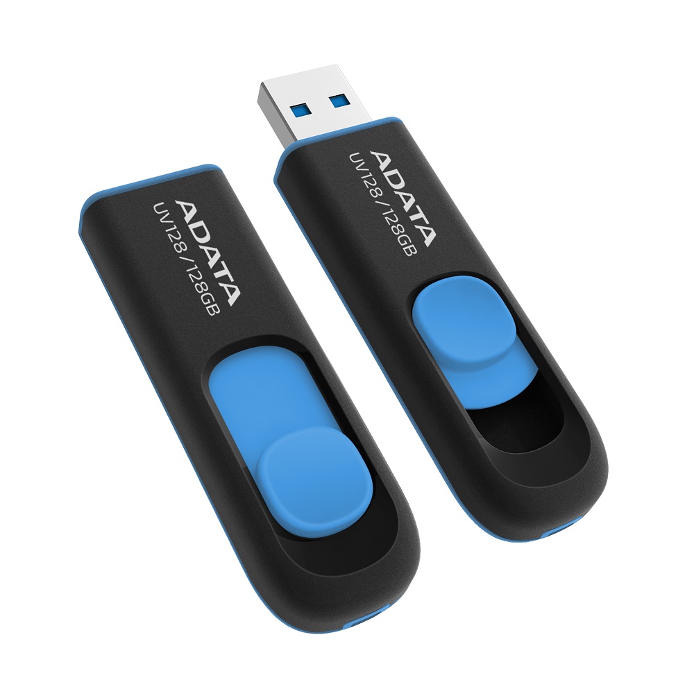 Clé USB ADATA DashDrive UV128 128 Go USB 3.2 Gen 1 AUV128-128GB-RBE Maroc