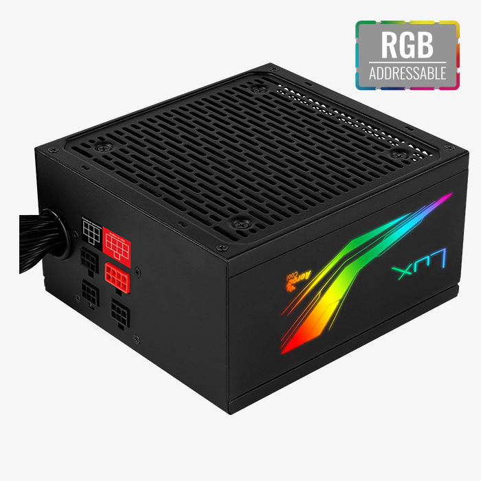 Alimentation AeroCool LUX RGB 650M 650W 80 PLUS Bronze Maroc