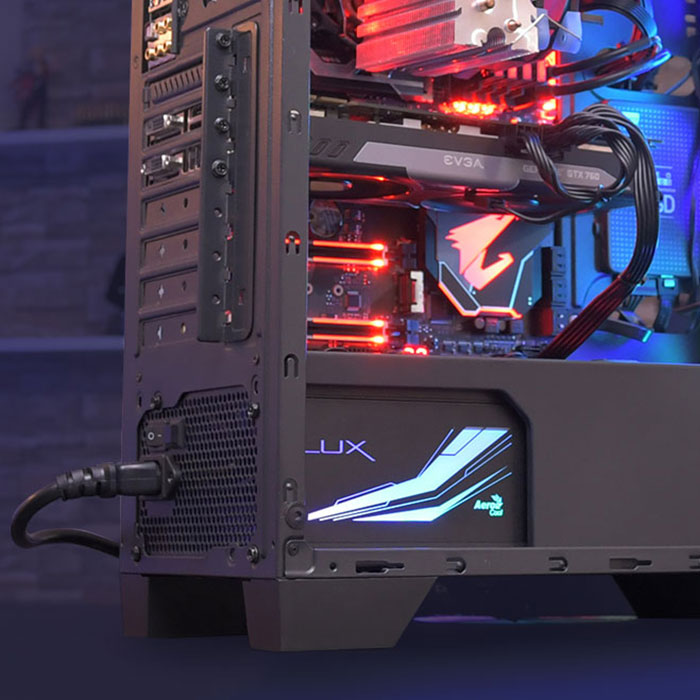 Alimentation AeroCool LUX RGB 650M 650W 80 PLUS Bronze Maroc