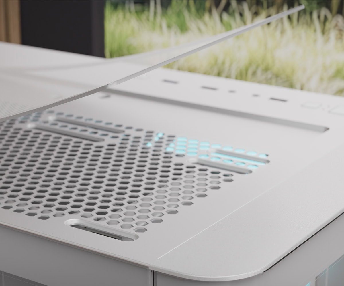 Boîtier AeroCool P300C ARGB Blanc ACCS-PN02033.21 Maroc
