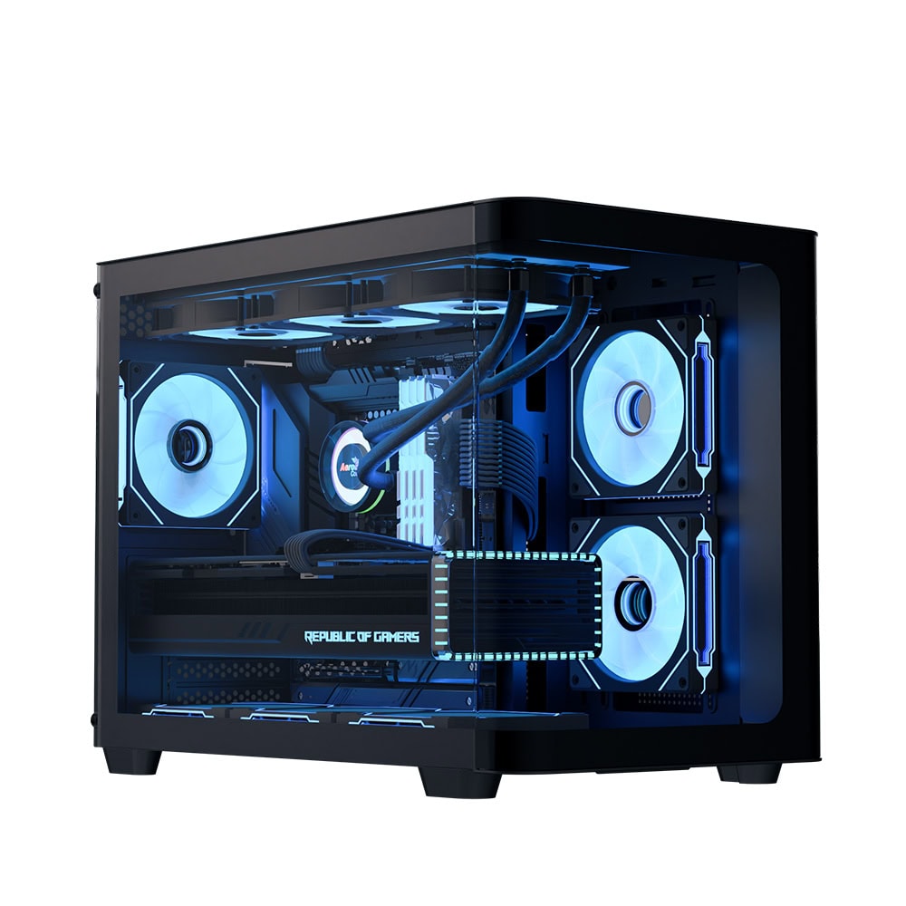 Boîtier AeroCool P500C ARGB noir ACCM-PN01043.21 Maroc
