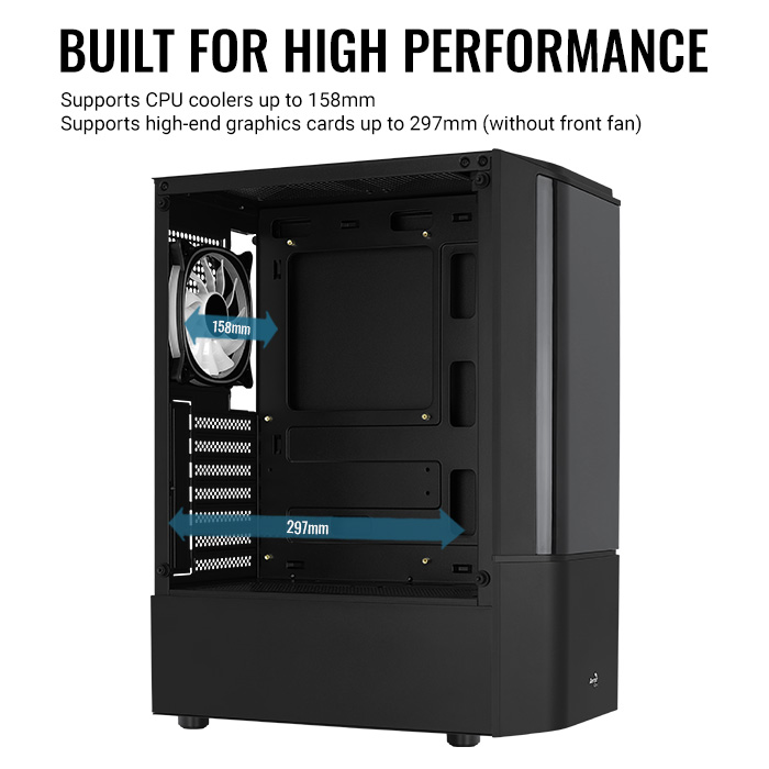 Boîtier AeroCool Quantum V3 RGB ACCM-PV30133.11 Maroc