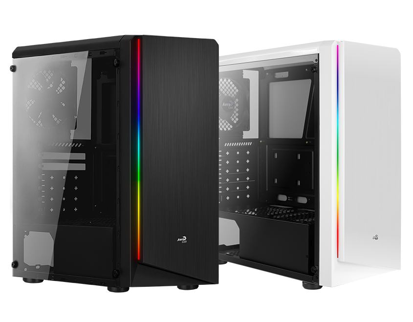Boîtier AeroCool Rift Blanc RGB 4718009159280 Maroc