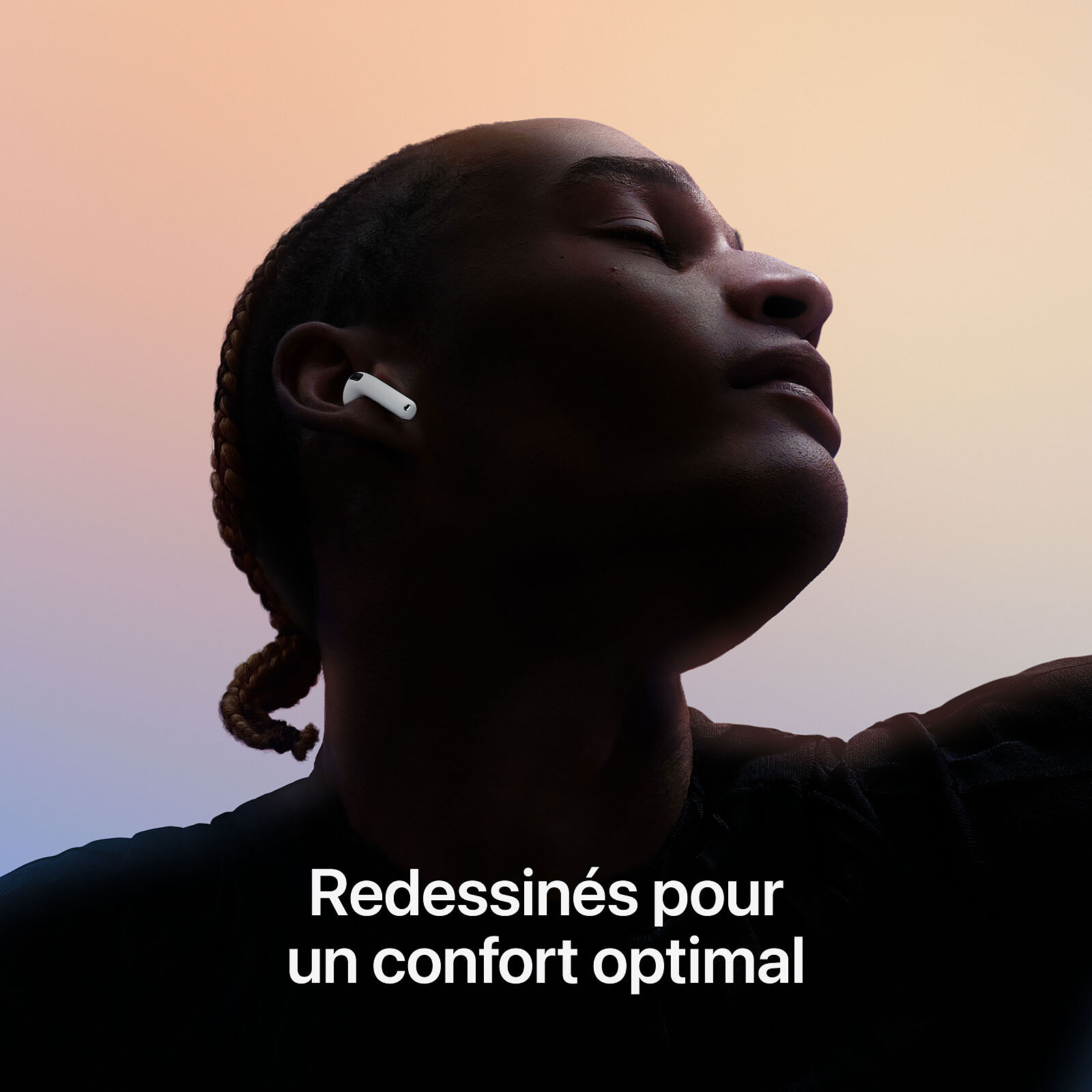 Apple AirPods 4 — vue packshot — Maroc — globalzone.ma