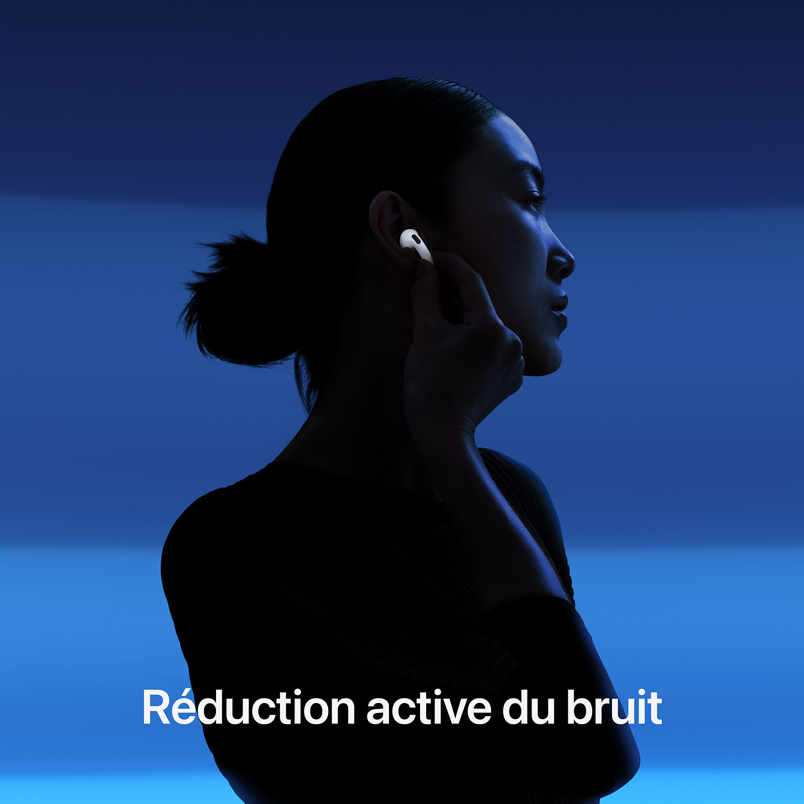 Apple AirPods 4 — vue profil — Maroc — globalzone.ma