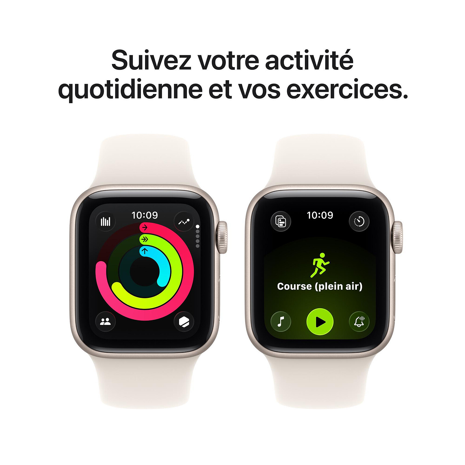 Apple Apple Watch SE 3 GPS Aluminium — vue dos — Maroc — globalzone.ma