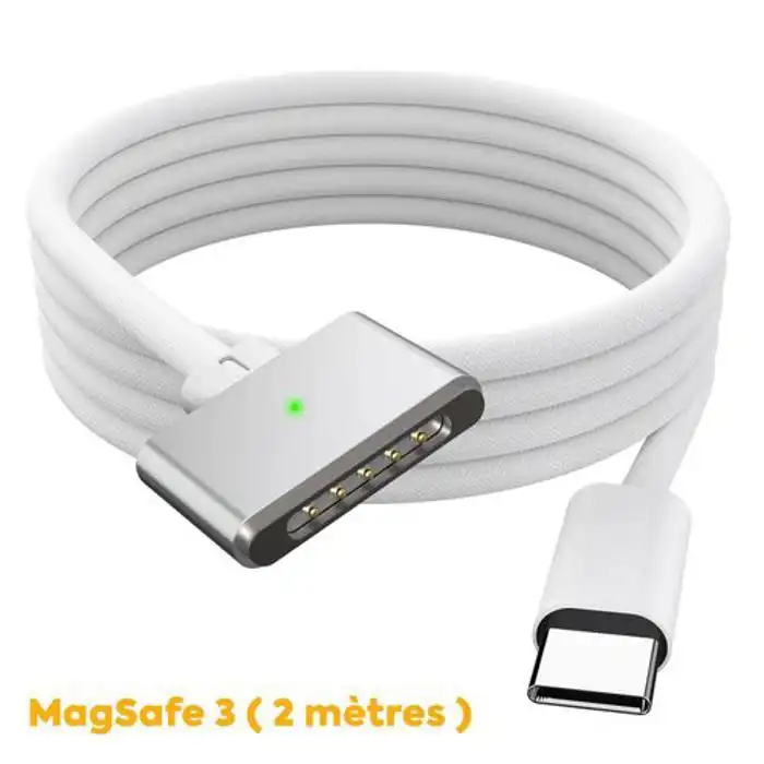 Apple Câble USB-C vers MagSafe 3 (2 m) au Meilleur Prix au Maroc – Image 2