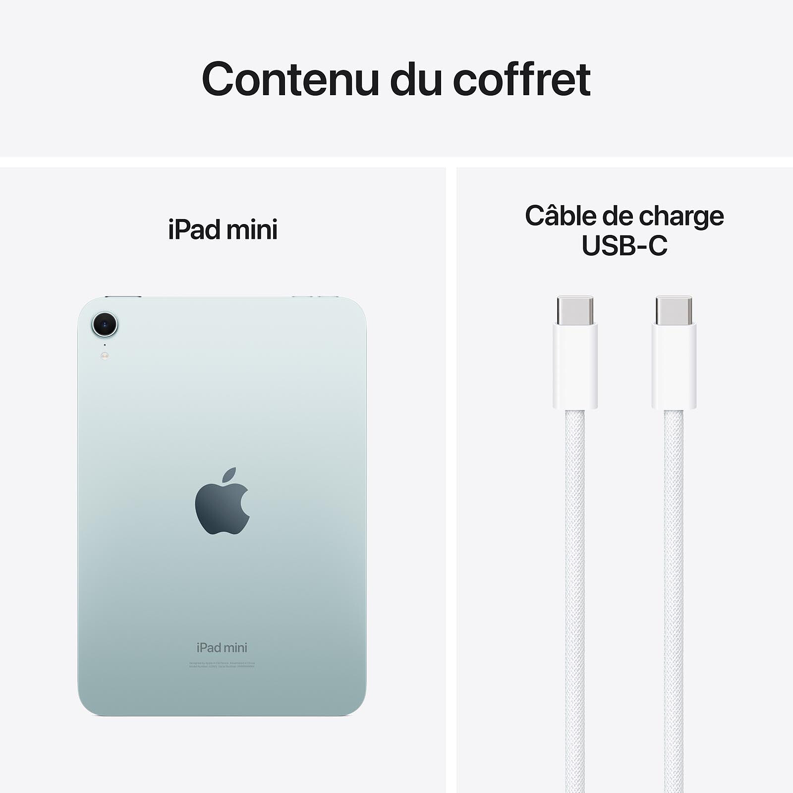 Apple iPad Mini (2024) — vue profil — Maroc — globalzone.ma