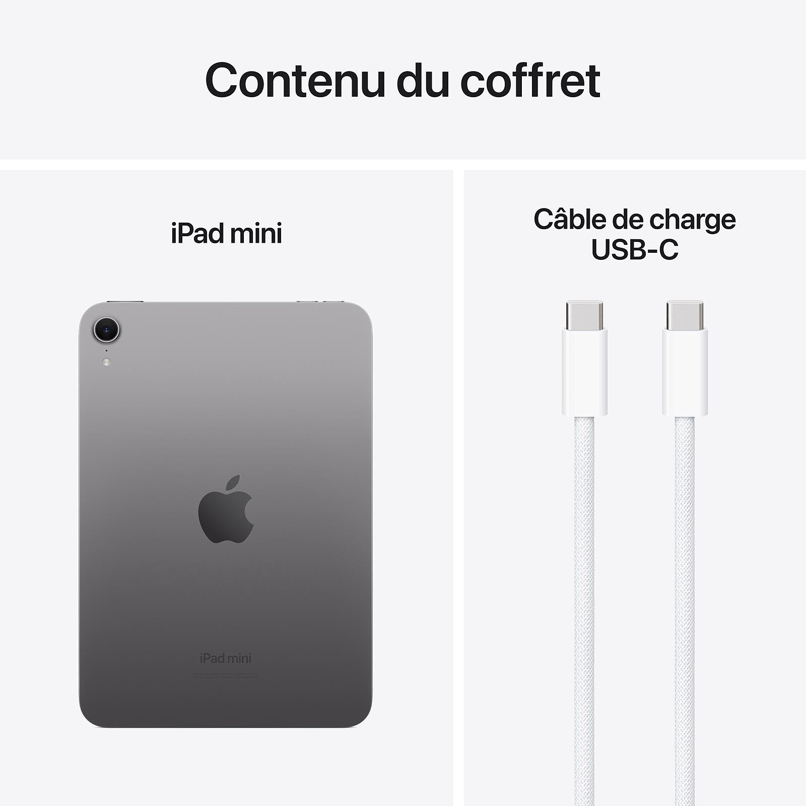 Apple iPad Mini (2024) — vue profil — Maroc — globalzone.ma
