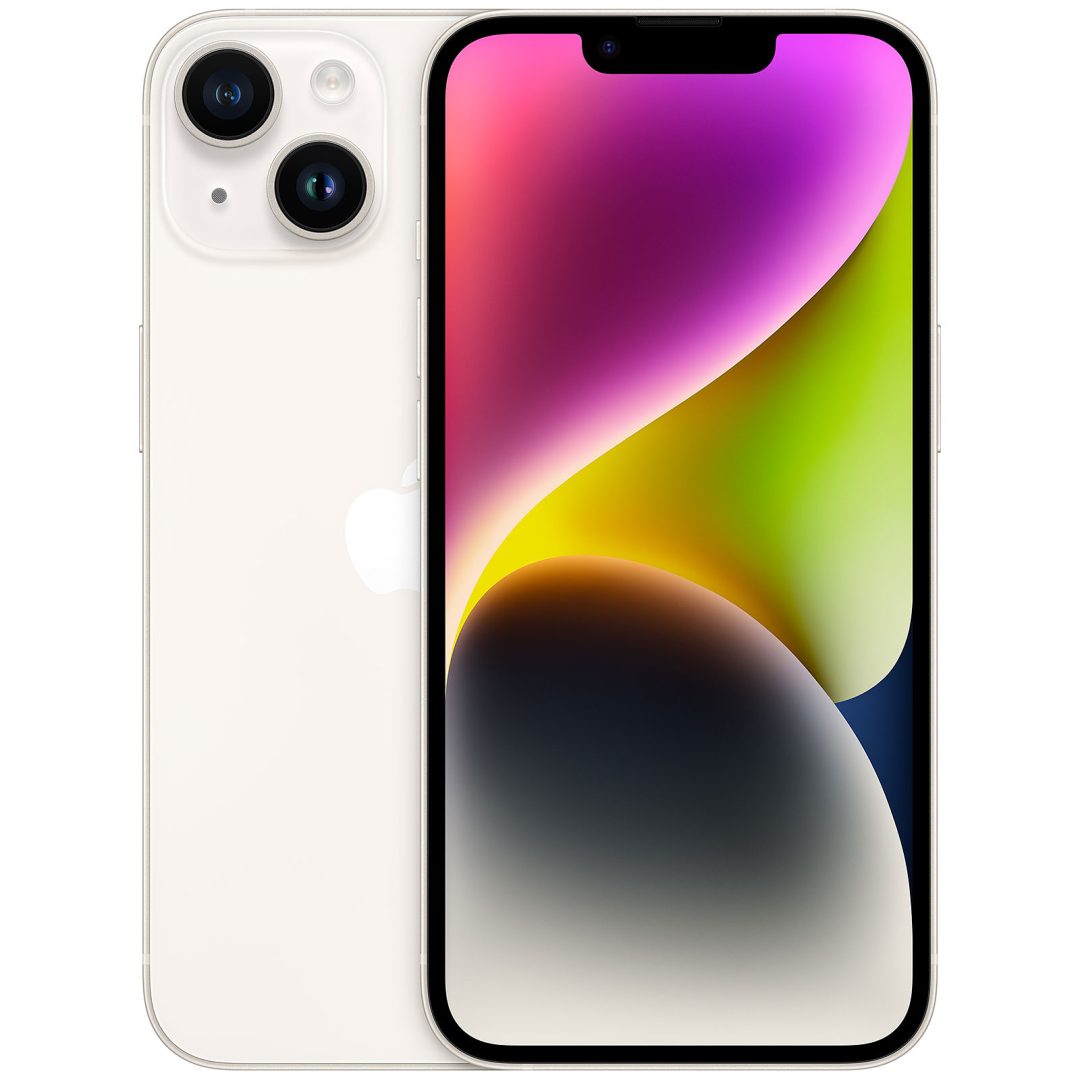 Apple iPhone 14 — vue profil — Maroc — globalzone.ma
