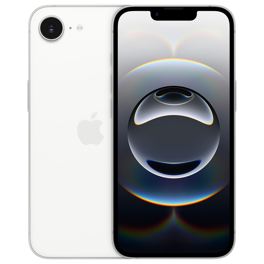 Apple iPhone 16e — vue face avant — Maroc — globalzone.ma
