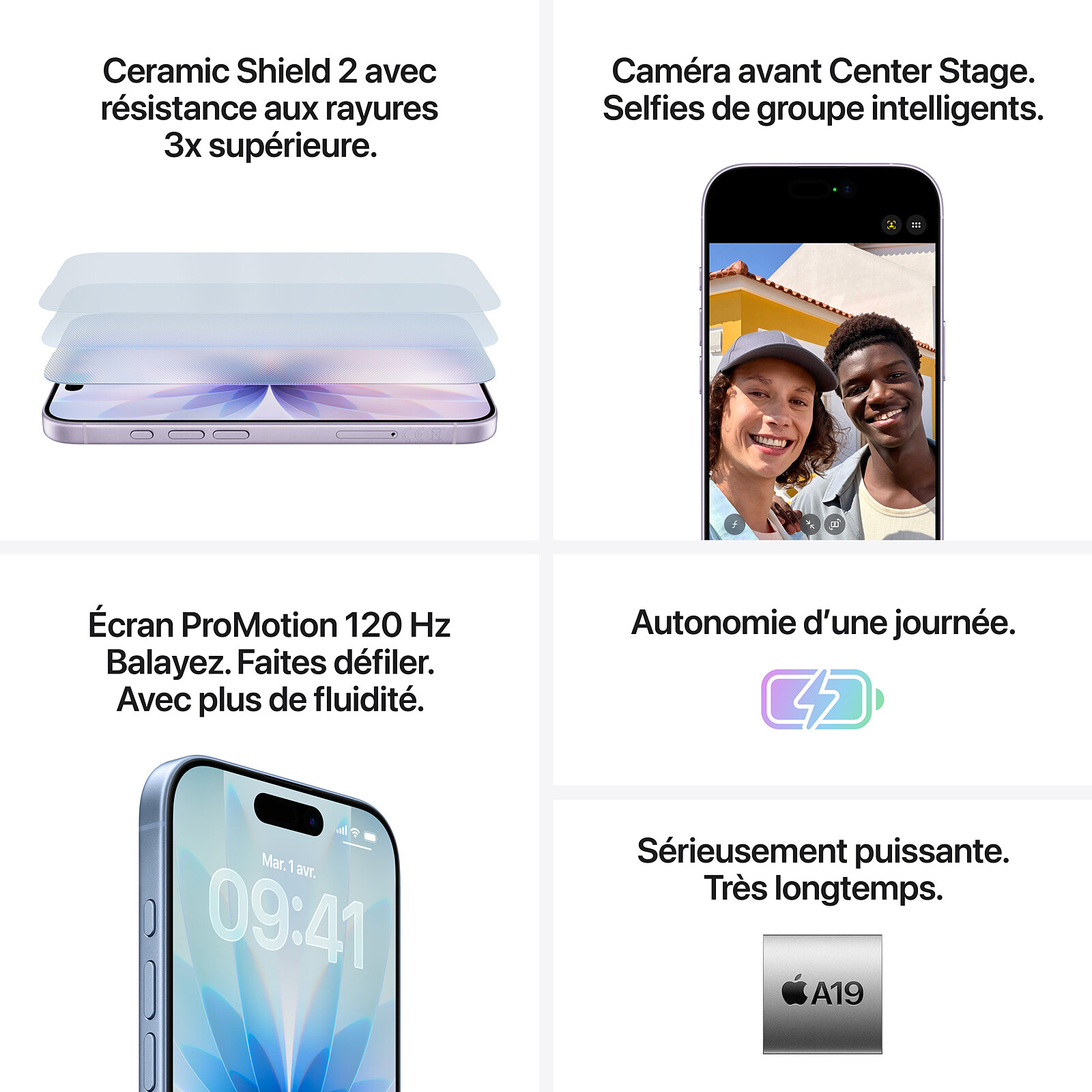 Apple iPhone 17 — vue profil — Maroc — globalzone.ma