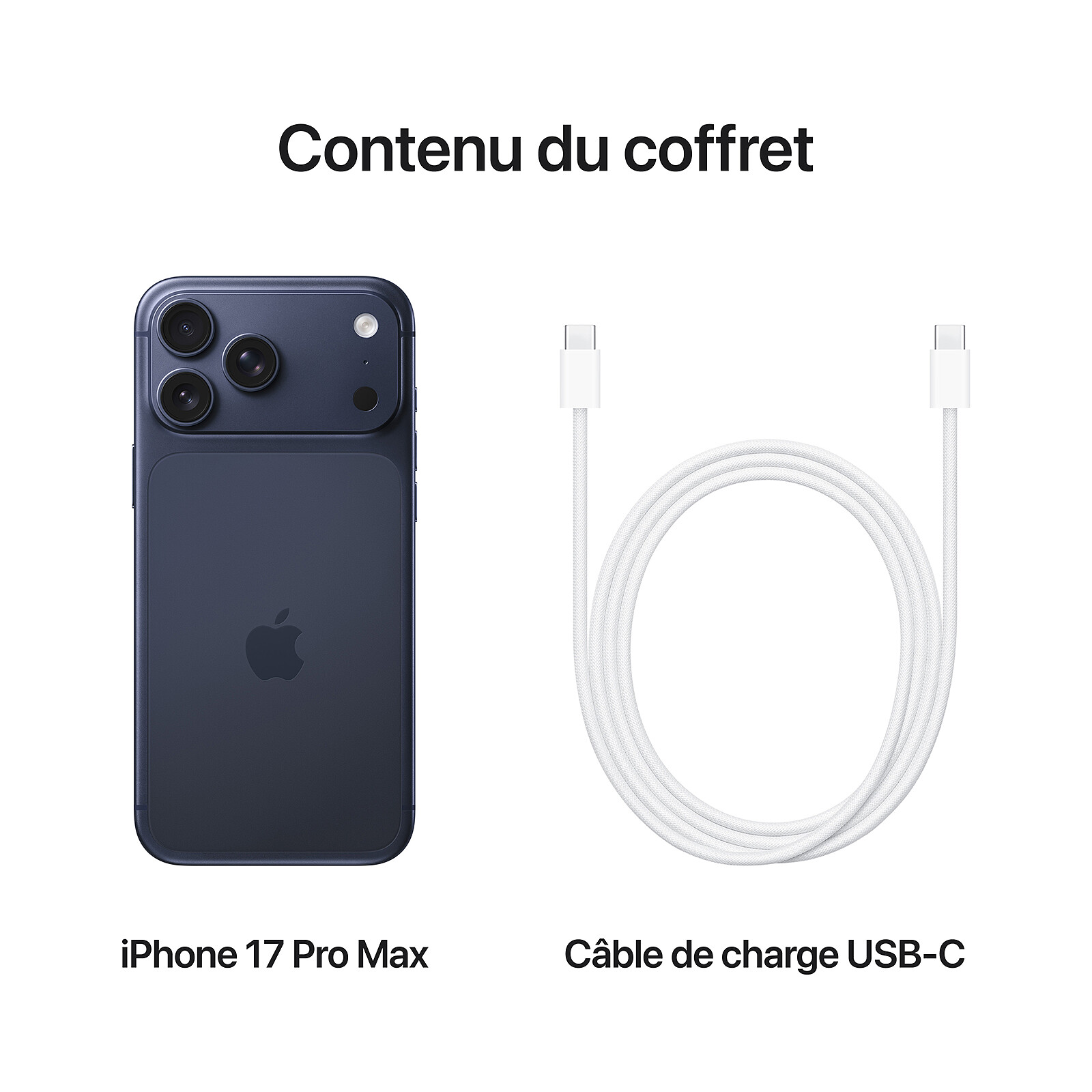 Apple iPhone 17 Pro Max — vue detail — Maroc — globalzone.ma