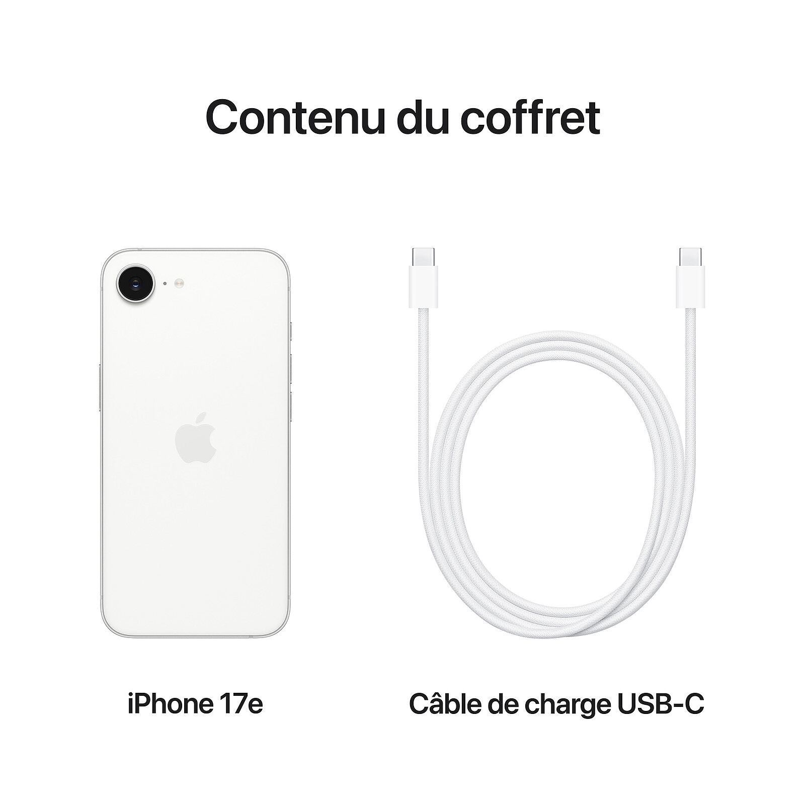 Apple iPhone 17e — vue detail — Maroc — globalzone.ma