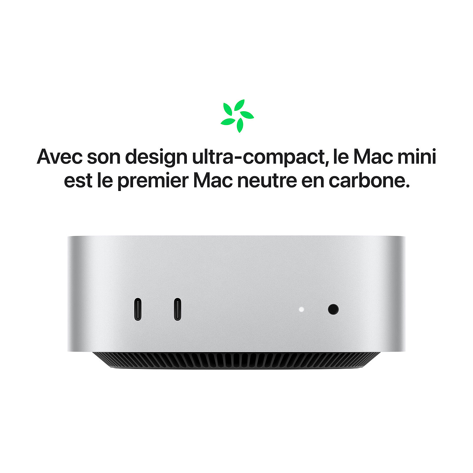Apple Mac Mini M4 — vue profil — Maroc — globalzone.ma