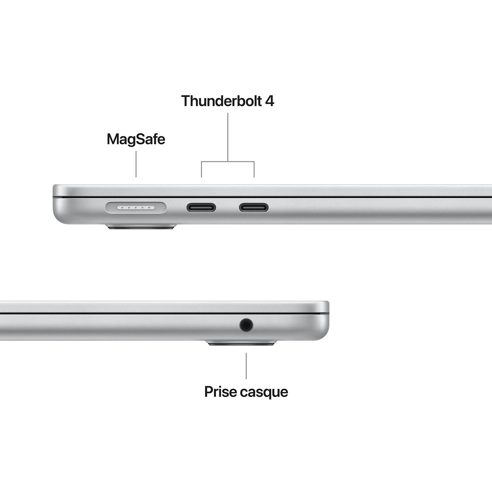 Apple MacBook Air 13 Pouces (Puce M5) — vue packshot — Maroc — globalzone.ma
