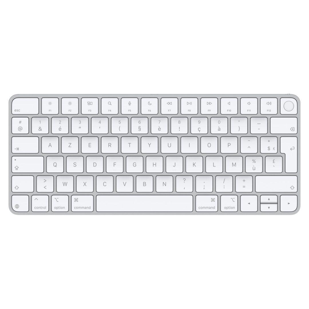 Apple Magic Keyboard with Touch ID for Mac models with Apple silicon (USB–C) - French — vue face avant — Maroc — globalzone.ma