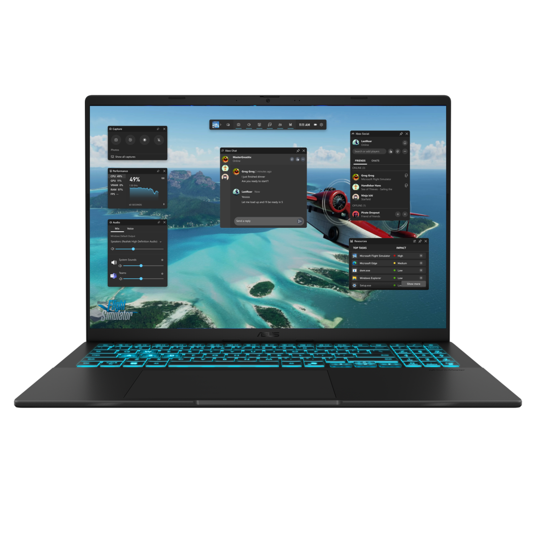 ASUS V16 — face avant — Maroc — globalzone.ma