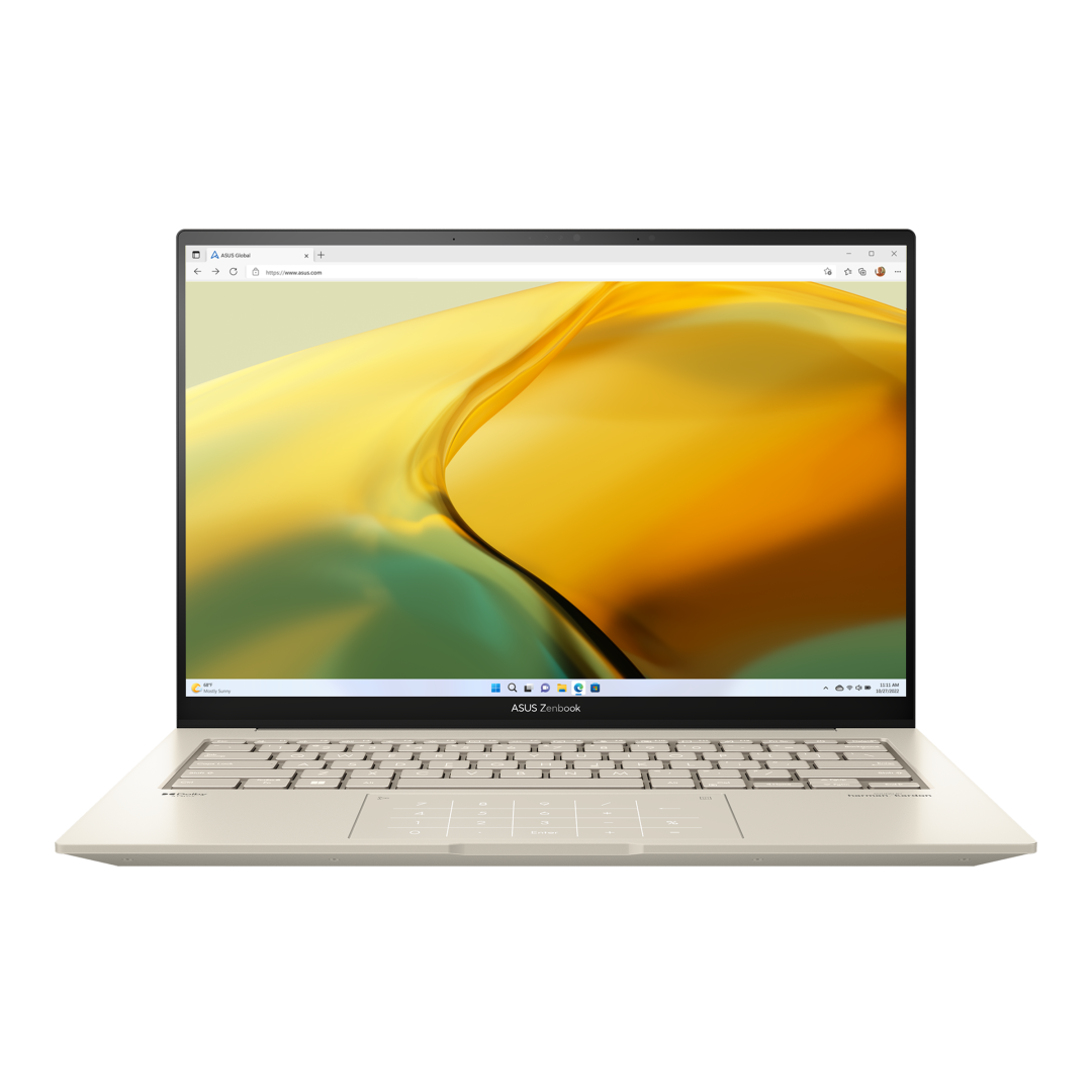 ASUS Zenbook 14X — face avant — Maroc — globalzone.ma