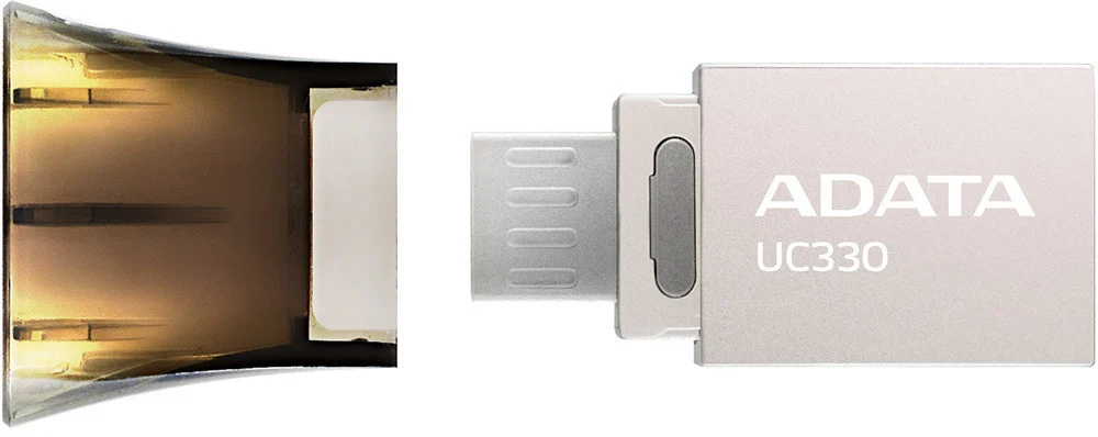 Clé USB OTG ADATA UC330 32Go AUC330-32G-RBK Maroc