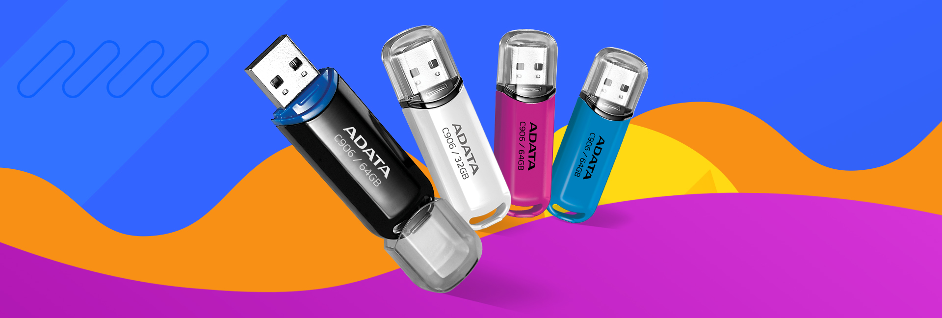 Clé USB ADATA C906 32 Go USB 2.0 AC906-32G-RBK Maroc