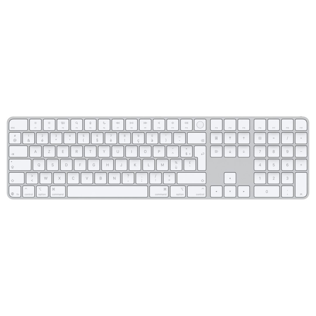 Apple Magic Keyboard avec Touch ID et Pavé Numérique Français Meilleur Prix au Maroc casablanca tanger fes agadir