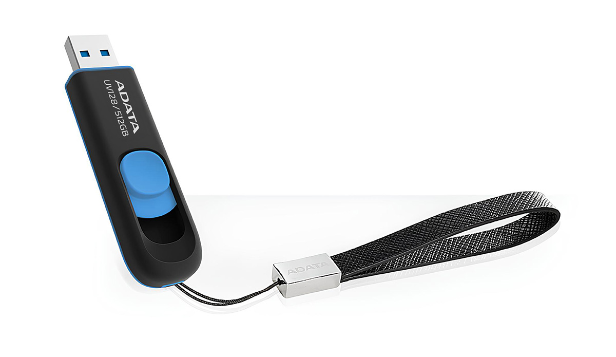 Clé USB ADATA DashDrive UV128 128 Go USB 3.2 Gen 1 AUV128-128GB-RBE Maroc
