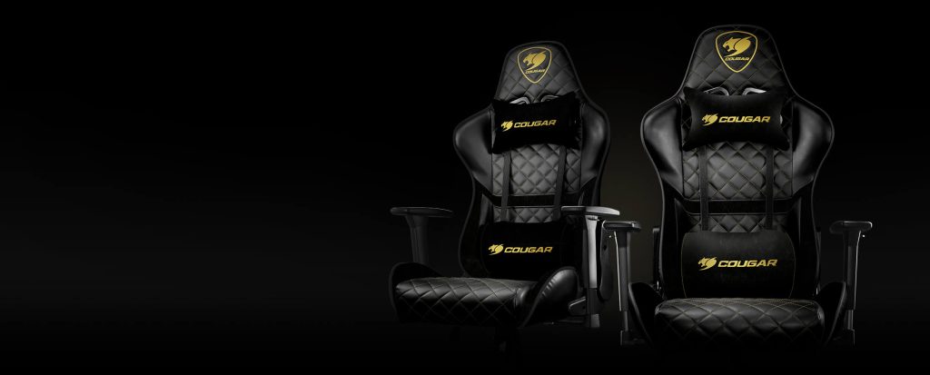 Chaise Gamer COUGAR Armor One Royal Bleu Noir Maroc Meilleur Prix au Maroc