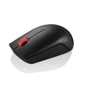 Une souris sans fil Lenovo Essential Compact Wireless Mouse vue de face