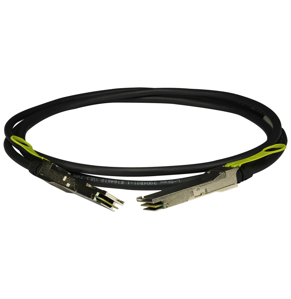 Câble Réseau Huawei 100G QSFP28 2.0m vue principale