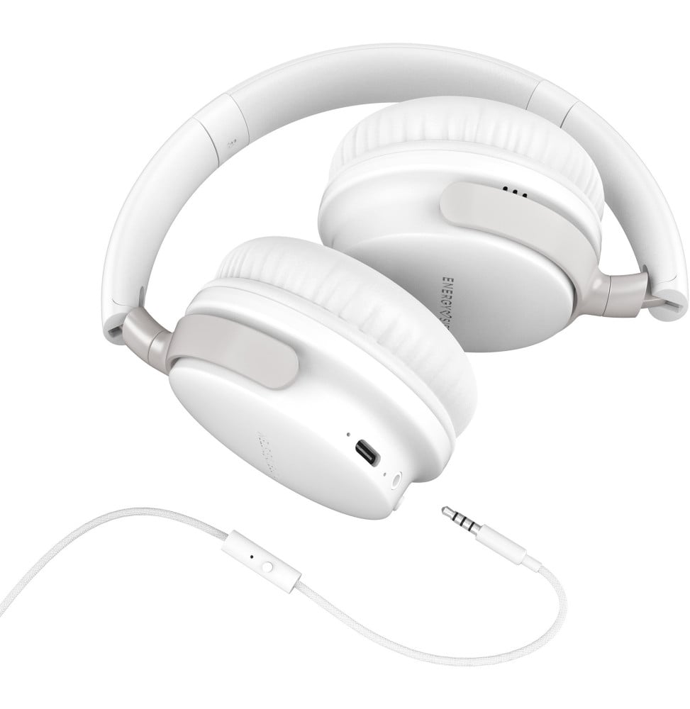 Casque Bluetooth Energy Sistem Style 3 Blanc Maroc