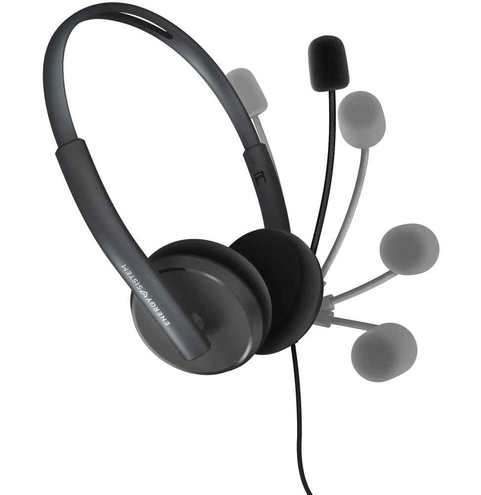 Casque USB Energy Sistem Office 2 Anthracite Jack Maroc