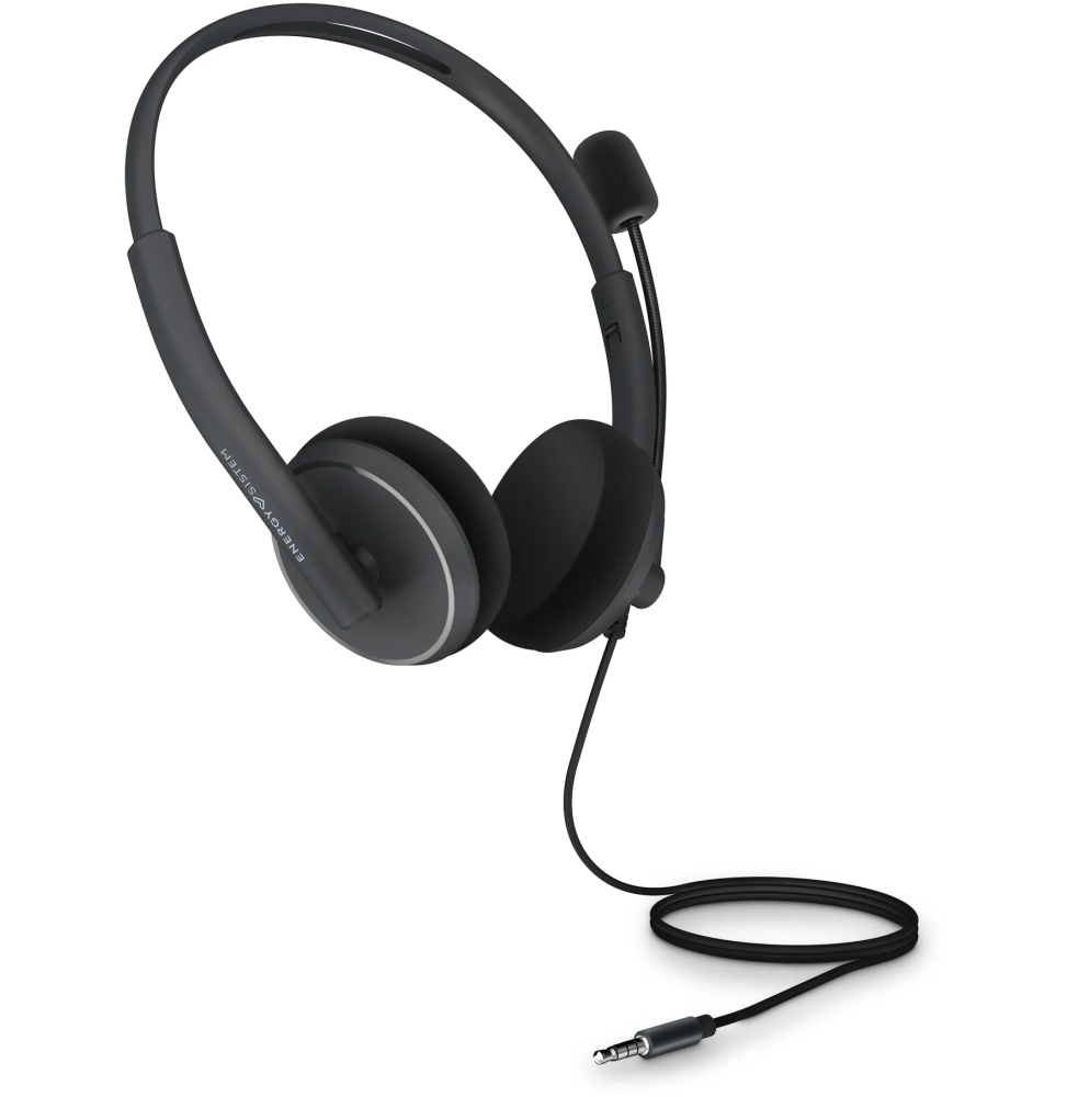 Casque USB Energy Sistem Office 2 Anthracite Jack Maroc