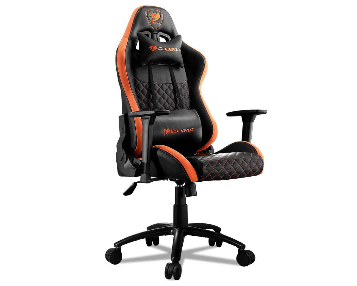 Chaise Gamer COUGAR Armor Pro Noir & Orange Maroc
