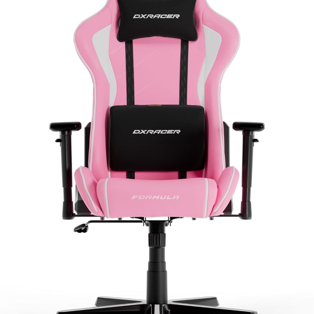 Chaise Gamer DXRacer Formula Series F08 Pink Maroc