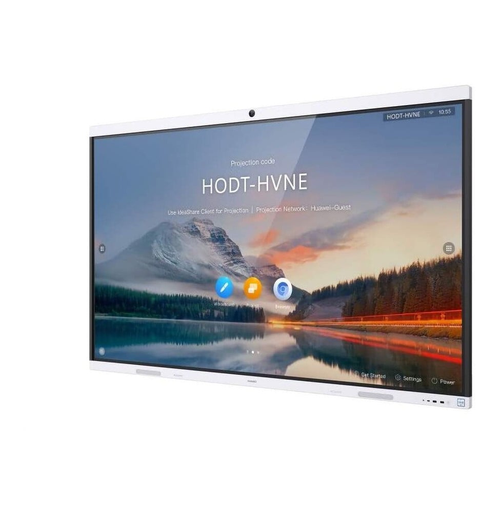 Écran Interactif Huawei IdeaHub B3 86" UHD 4K vue angle — Global Zone Rabat
