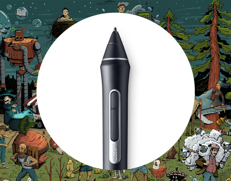 Écran Interactif Wacom Cintiq 16 surface de dessin