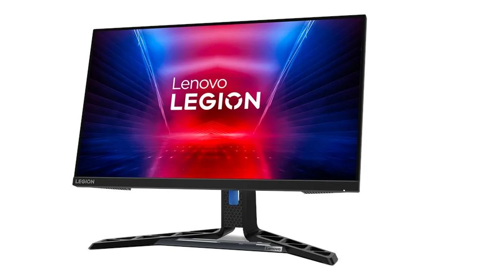 Écran Lenovo Legion R25f-30 vue trois-quarts