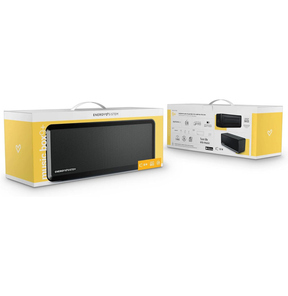 Enceinte Bluetooth Energy Sistem Music Box 9+ Multi-Tip Maroc