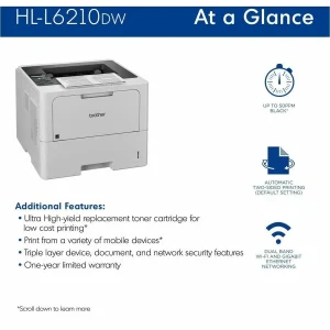 Imprimante Laser Brother HL-L6210DW Maroc