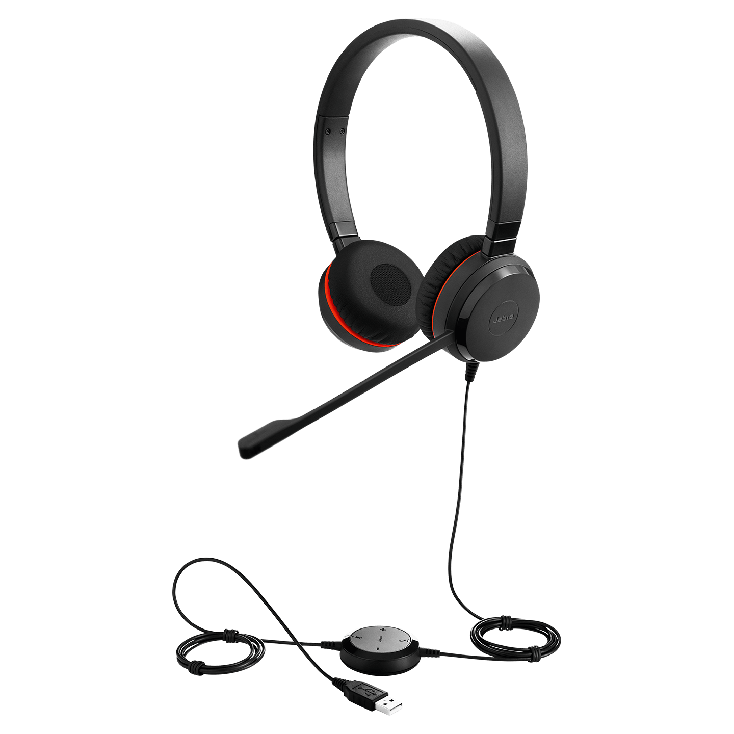 Micro-casque filaire professionnel Jabra Evolve 20SE MS Stereo 4999-823-309 vue officielle