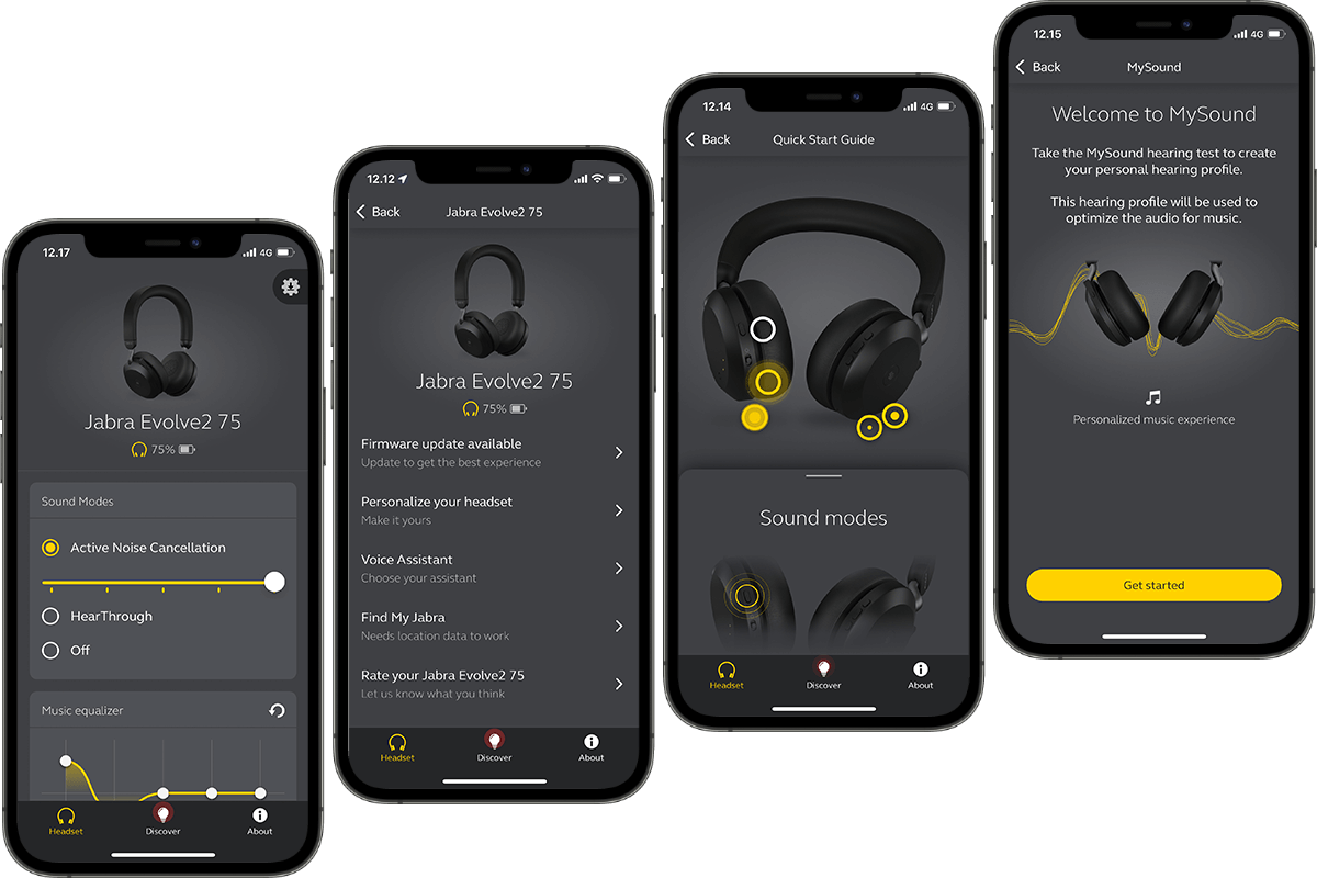 Micro-casque Sans Fil Jabra Evolve2 65 UC Maroc