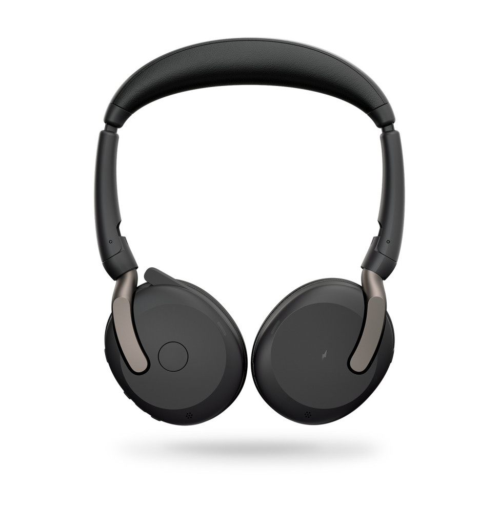 Jabra Evolve2 65 Flex Casque Avec fil &sans fil Arceau Bureau/Centre d'appels Bluetooth Noir (26699-989-999)
